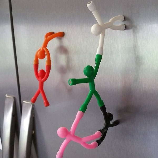 Køleskabsmagnet Hands-on aktiviteter Kreativ underholdning Syntetisk harpiks Mænd Sødt farverigt magnetisk legetøj til hjemmet
