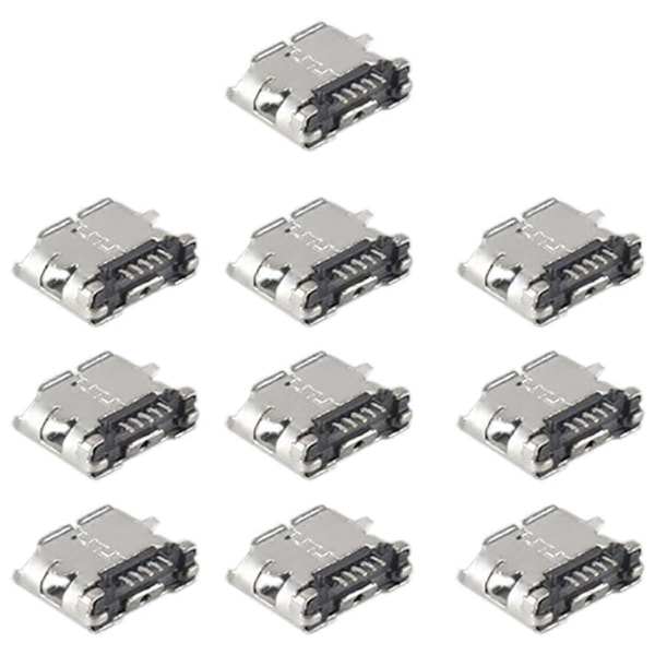 10 kpl Varaosat Tyyppi B Micro USB Naarasliitin Porttipistoke