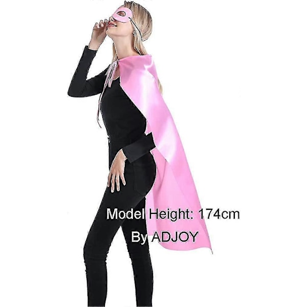 Superheltkappe og maske for voksne - Halloween vampyrkapper festantrekk superheltkostyme