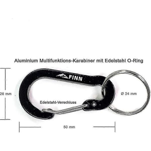 Set med 10 karbinhakar med mini-karbinhake, mini-karbinhake, liten karbinhake, karbinhake för nyckel