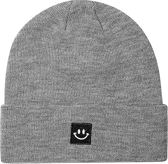 Strik Beanie Hat til Mænd/Kvinder 2-pak