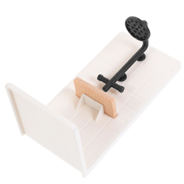 Dukkehusmøbler Bad Miniatørmøbler Dukkehus Dusjrom Modell