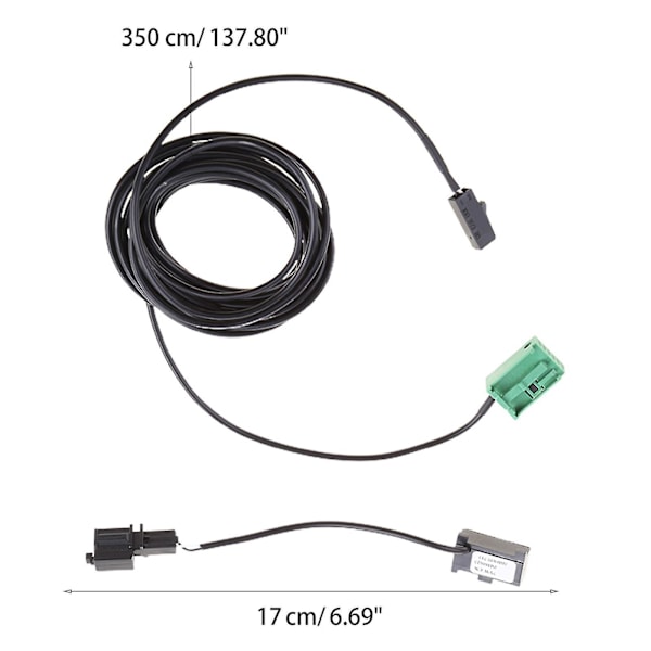 Bluetooth Telefon Mikrofon Kabel Til Rns315 Rns510 Mfd3 Futural Digital Zekai