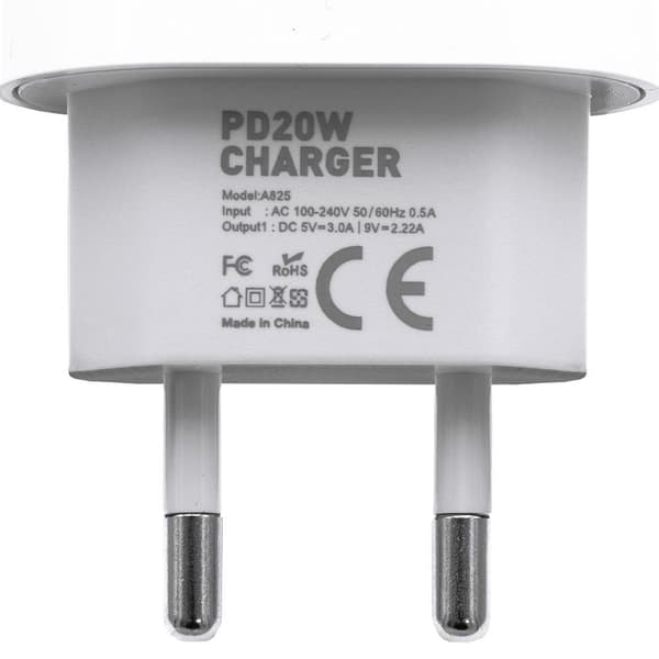 Oplader til iPhone - Hurtigoplader - Adapter / Kabel 20W USB-C