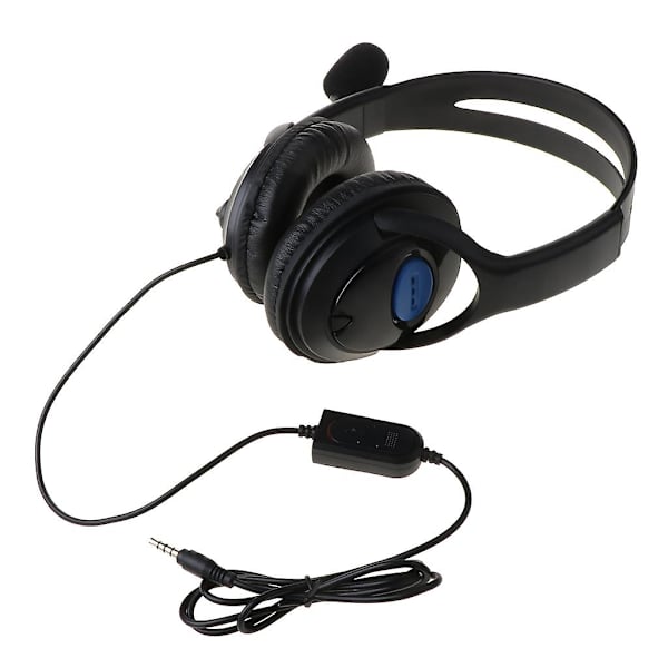 Over-ear Gaming Headset Mikrofon Kablet Stereo Hodetelefon For PC