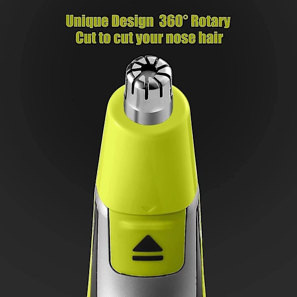 2 kpl korva-, nenä- ja kulmakarvatrimmerin vaihtopäitä, yhteensopiva Philips Norelco OneBlade ja OneBlade Pro -partakoneiden kanssa