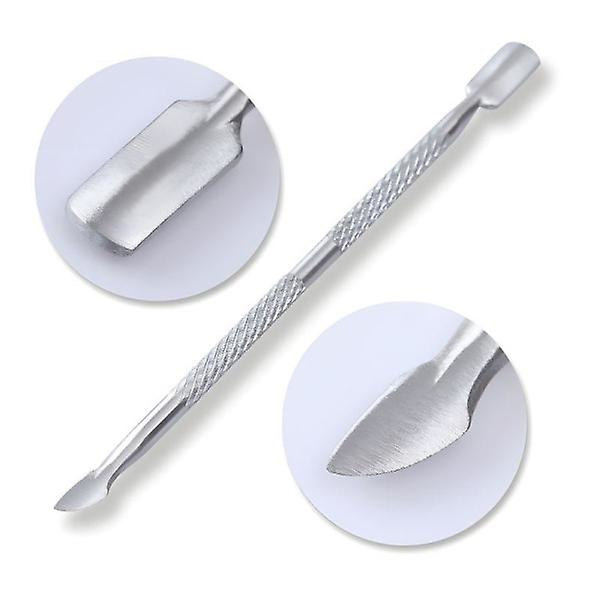 Exfoliator 2 i 1 Silver Manikyr Professionellt Verktyg