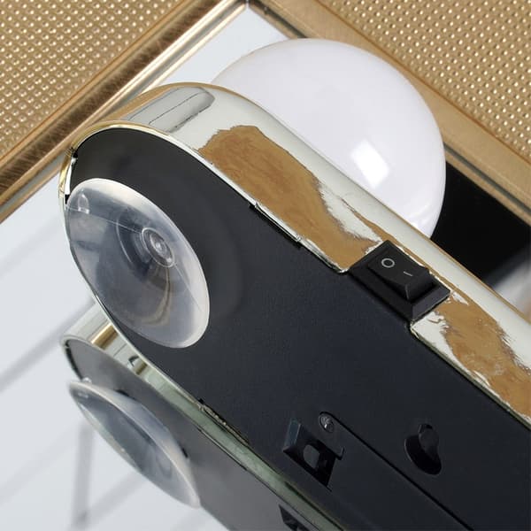 Spejllamper 4 LED med sugekopper 30,5 cm