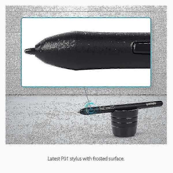 Xp-pen P01 Paristoton Vaihtokynä Star 01, Star 02, Star 03, Star 06, Star G430, Star G430s, Star G540, Star G640, Deco Fun -malleille 12