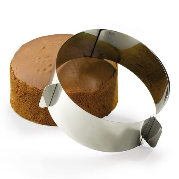 Justerbar bageform i stål 15,5-29,5 cm