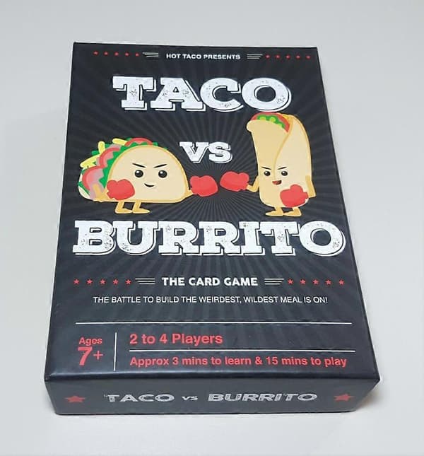 Taco vs Burrito Kortspill og Brettspill for Barn og Juler S