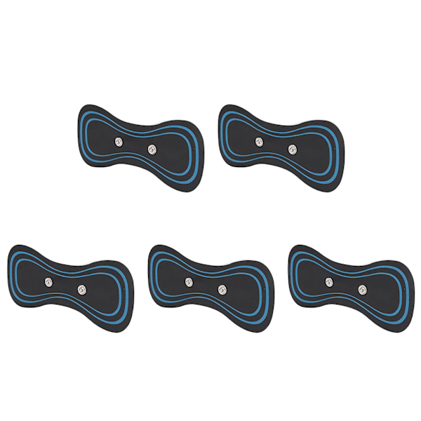 5 st Cervical Massage Pad Mini Bärbar Elektrisk Massagerplåster För Nacke Axel Spondylos (endast Pads)