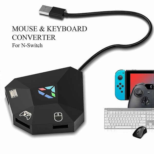 Hiiri/näppäimistöadapteri Nintendo Switch, PS4, Xbox One/360, PS3 12