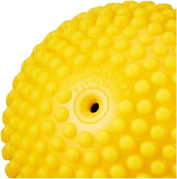 Togu massageboll, rundade munstycken, 8 cm, gul