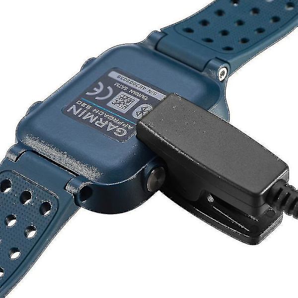 2-pakning for Garmin Approach S20/g10 Forerunner 235/35/64/230/630/645/645 Music/735xt/vivomove Hr/lily Smart Watch erstatningslader ladeklemme Syn