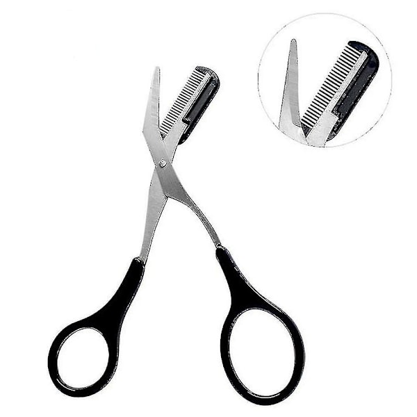 Professional Precision Trimmer Eyebrow Scissors Beauty Tool