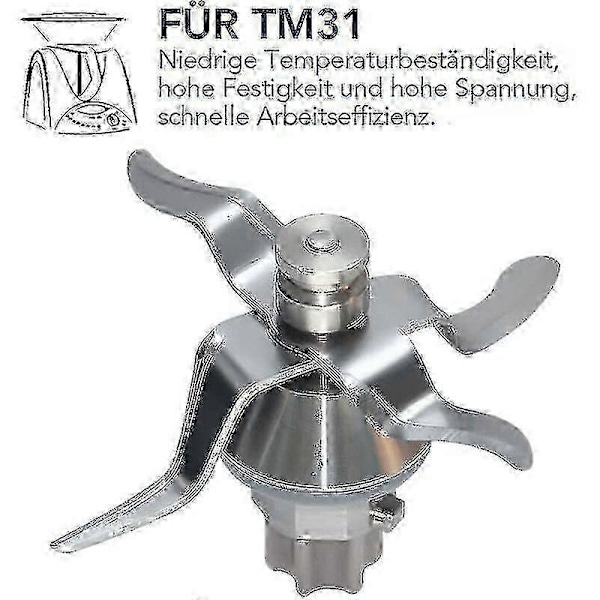 Vorwerk TM31 Blender Blad Ersättning - Hög Kompatibilitet
