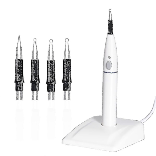 Sladdlös dental guttaperka tandköttsskärare för inre tänder guttaperka skärare + 4 spetsar 12