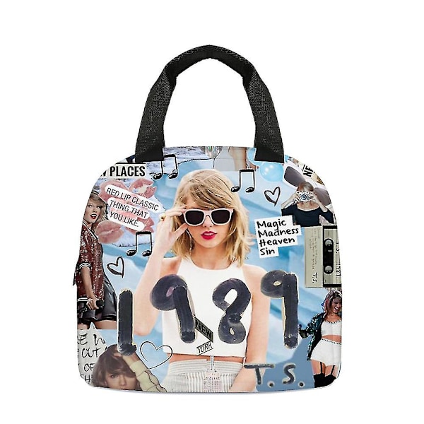 Taylor Swift Insulated Lunch Bag Student School Picnic Portable Travel Snack Storage Lunch Box Gifts,2024 Tian