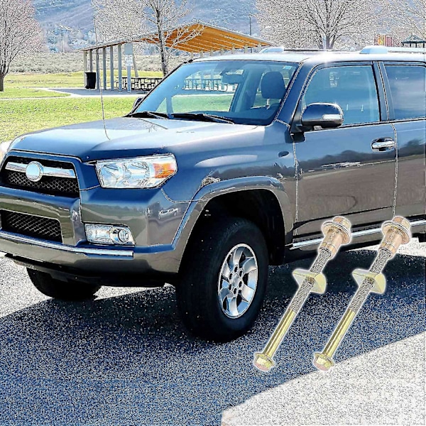 2X Bolt Hexagon Ankerarm Justerbar Torsionsstang kompatibel med Pickup 4Runner T100 9010112159