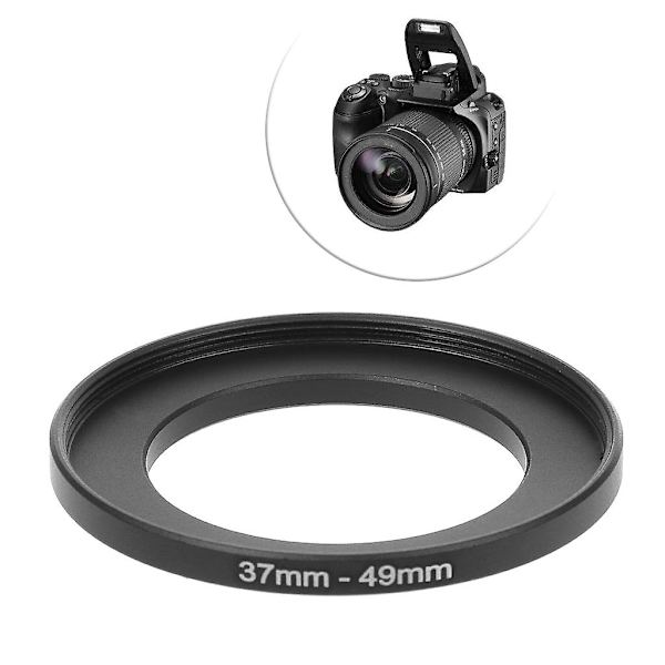 37 mm:n ja 49 mm:n metallinen askelrengasobjektiiviadapteri suodatin kameratyökalu tarvikkeet Uusi