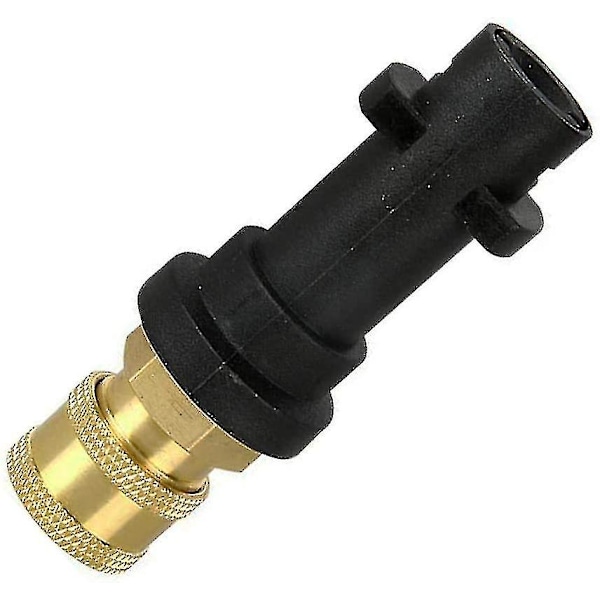 Trykkvaskpistol Adapter med 1/4' Hurtigkobling Hunnkontakt Kompatibel med Karcher/krcher K-serie K2, K3, K4, K5, K6, K7 Høytrykksvasker