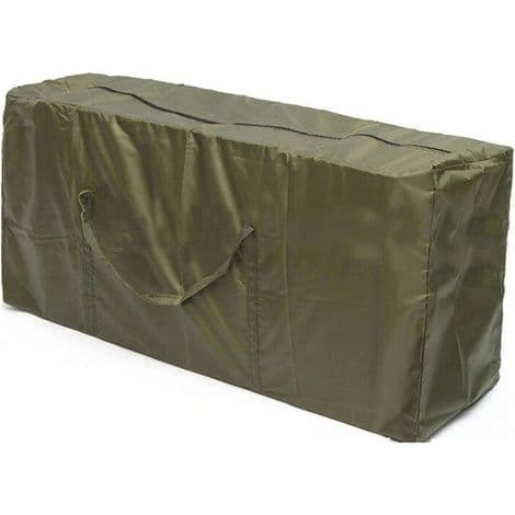 Lett oppbevaringspose for hagemøbelputer, 122 x 39 x 55 cm grønn