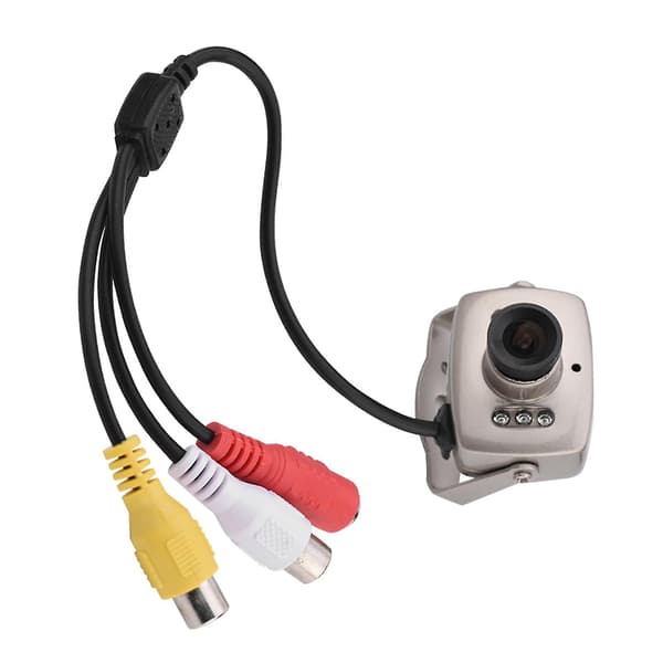 Mini 6LED Kablet CMOS CCTV Sikkerhetskamera Nattsyn Digitalt Videokamera PAL