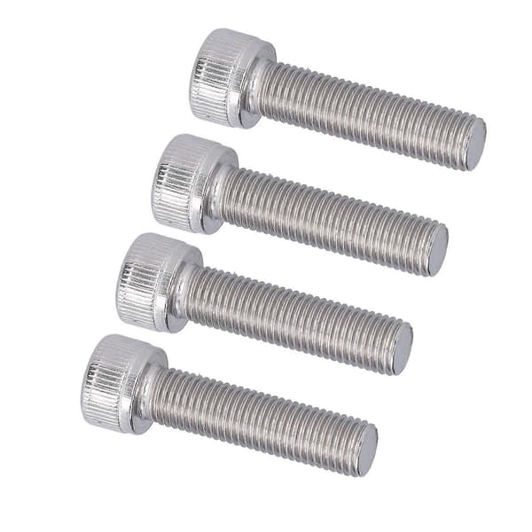 M10 x 1,25 MM Fin Gevind A2 Rustfrit Stål Sekskant Socket Hoved
