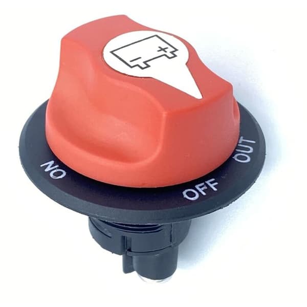 12V-48V Bilbatteri Afbryder, Batteri Afbryder/Stopkontakt, Max 32V, 100A KONT, 150A INT, Batteri Isolatorafbryder