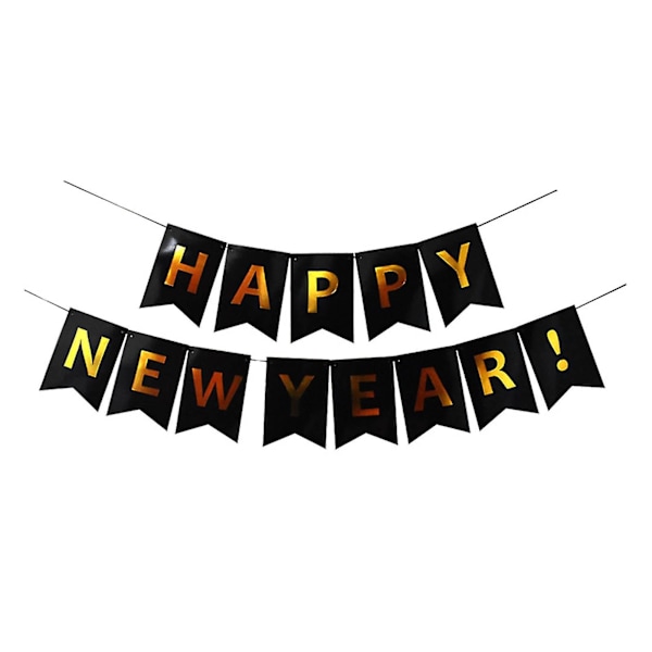 2023 New Year Banner - Happy New Year Party Decoration and Pull Flag