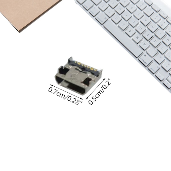 For  For Galaxy Tab A T580 T585 Usb Lader Port Enkelt Kontakt Plugg