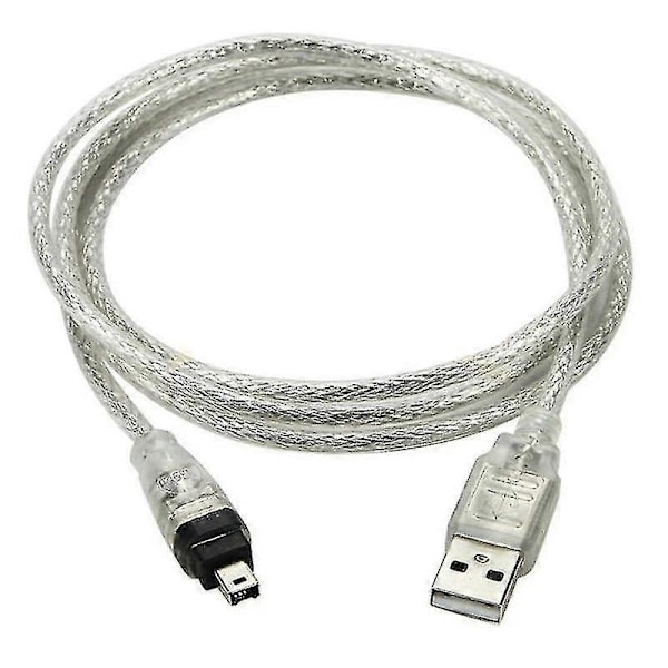 USB-uros Firewire IEEE 1394 4-nastainen Ilink-adapterijohto 1394-kaapeli Sonylle