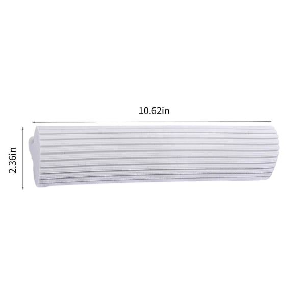 Mop for gulvrengjøring Kjøkken Hjem PVA Svamp Rulle Mop Hode Refills Mop Hode Foldet Svamp Utskiftning Hode Gulv Rullebørste Absorberende Svamp Hode