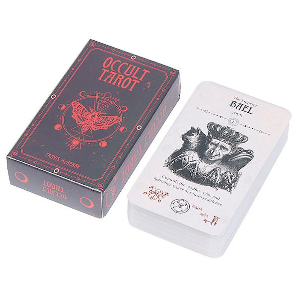 Okkultismin Tarot 78 ennustuskortin pakka ennustus kerro tulevaisuus lelu lautapeli pulmapelit, juhlapelit
