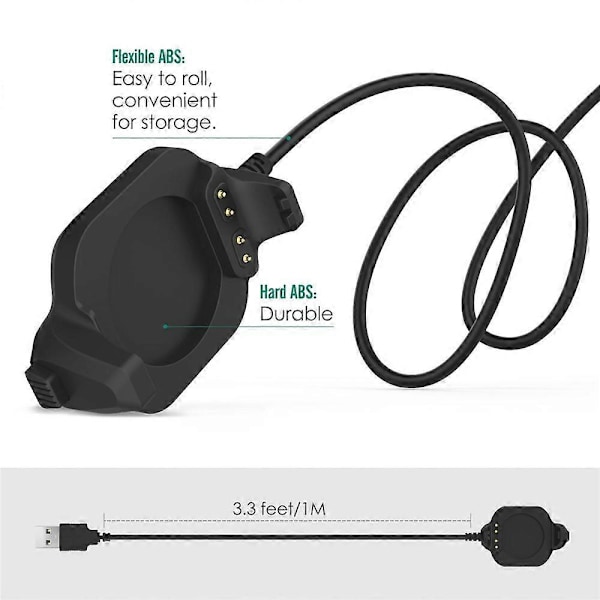 Laddningskabel för Forerunner 920XT Multisport GPS-klocka