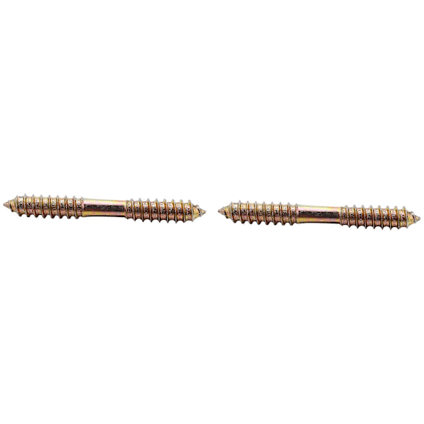 M8 x 70mm Kaksipäinen Puusta Puuhun Huonekalujen Kiinnitystappi Ruuvi 5kpl