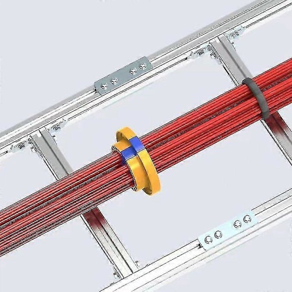 Kabelkam Organiseringsverktøy Ledning Kabelordner Bunt Ethernet Nettverkskabler Organizer