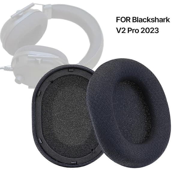 Opgraderede ørepuder til Blackshark V2 Pro 2023 headset, holdbare ørekopper