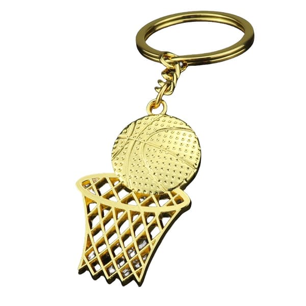Basketnyckelring NBA-fanpresent Guld