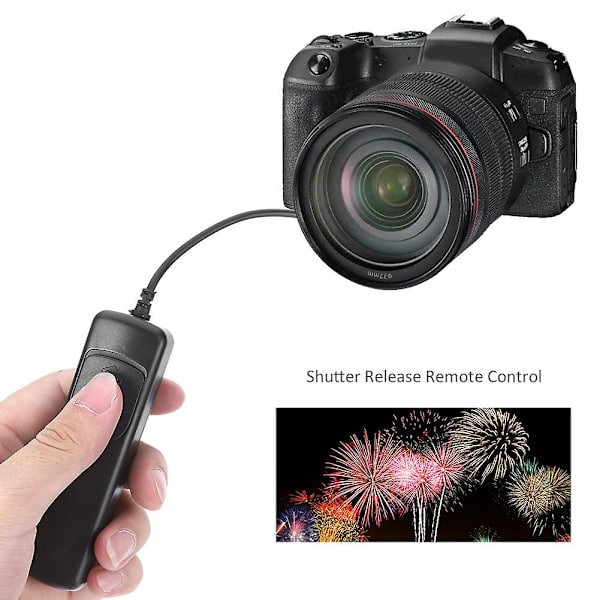 Rs60e3 Fjärrutlösarkabel för Canon 500d 450d 700d 650d 550d 60d 600d