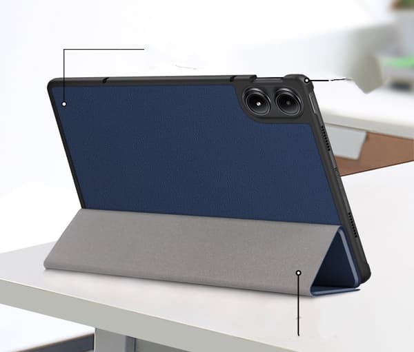 SmartCase til Xiaomi Redmi Pad Pro 2024 12.1 / POCO Pad 12.1 marineblå