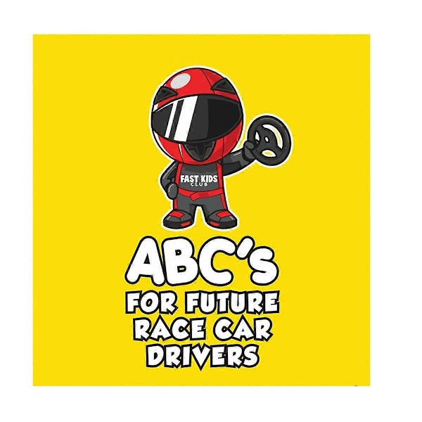 ABC for racerkørere alfabetbog (Bog, børnebog, småbørnsbog)