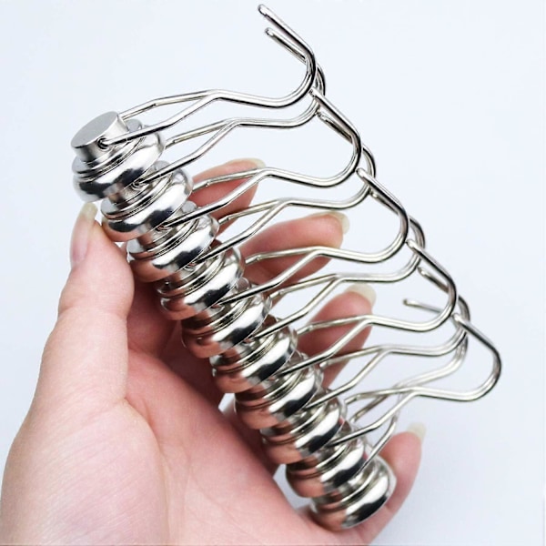 Kääntyvä magneettikoukku, 27 kg (10 kpl) Jääkaapin magneettikoukku