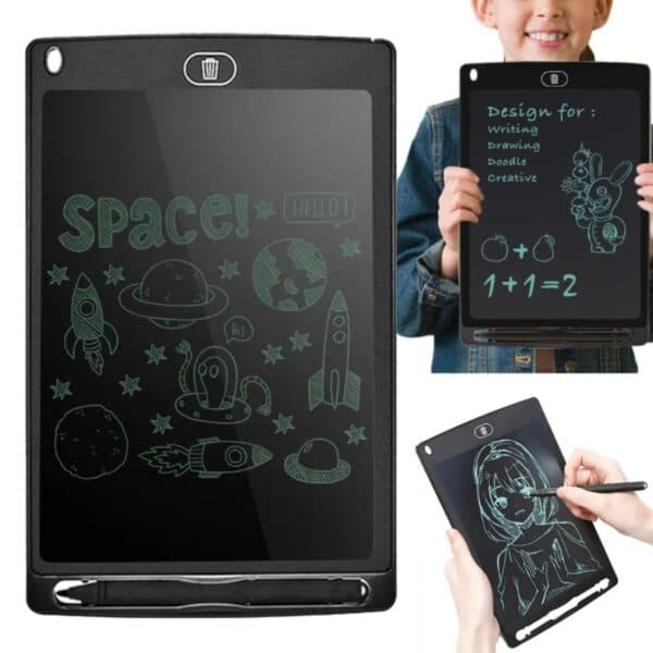 Digital tegnetablet til børn og voksne – 8,5″ LCD – Skriv og tegn