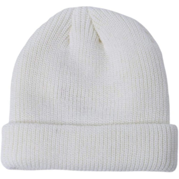 -Snygg varm mössa, vintervarm unisex mjuk stickad mössa