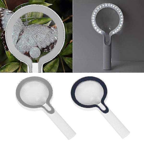 Förstoringsglas för makuladegeneration, seniorläsning, inspektion, mynt