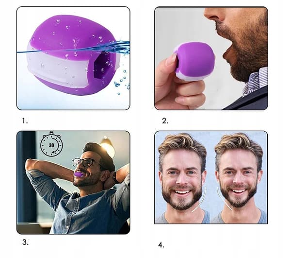 ENHET för käkträning Jawline trainer ANSIKTSLYFTNING MEDIUM