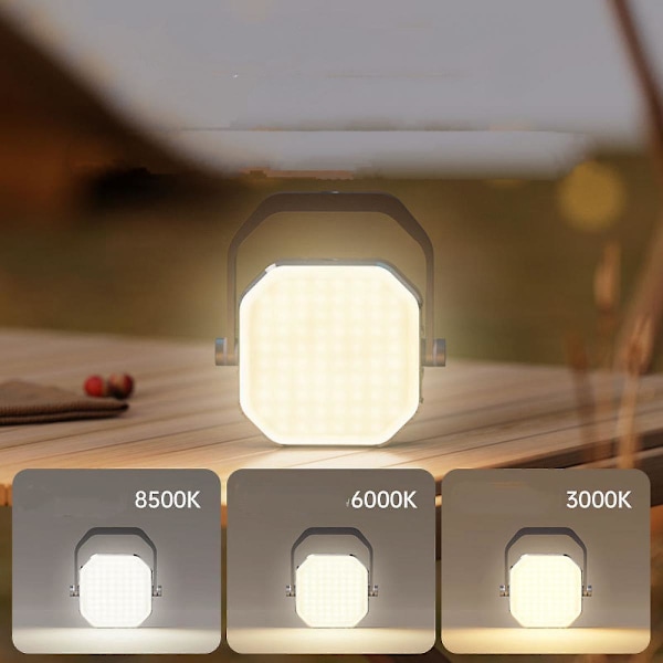 Lommelykt med dobbeltsidig fylllys, mini LED-fylllys for selvutsending, live
