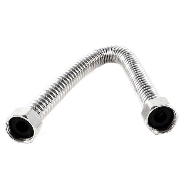 Dusjhode 19mm Rustfritt Stål Dusjslange 30cm Sølv